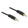Audio kabelis DeLOCK 1m 3.5mm vīriešu/vīriešu