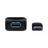 Manhattan USB-A uz USB-A pagarinātāja kabelis, 5m, Vīrietis-Sieviete, Aktīvs, 5 Gbps (USB 3.2 Gen1), Iebūvēts retranslators, Melns, Trīs gadu garantija