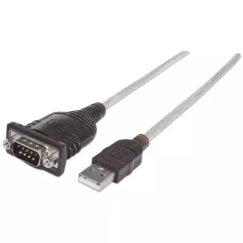 USB-A uz Serial Converter Kabelis Manhattan 205153