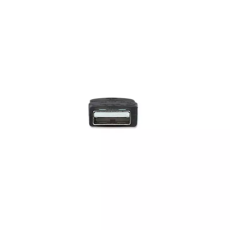 USB-A uz USB-B kabelis Manhattan 333368 1.8m vīrietis-vīrietis melns