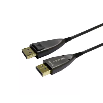 Vivolink PRODPOP30 optiskais DisplayPort kabelis 30 m Melns