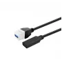 VivoLink USB 3.0 Type-A uz Type-A datu kabelis PROKEYUSB3AFF0 2W