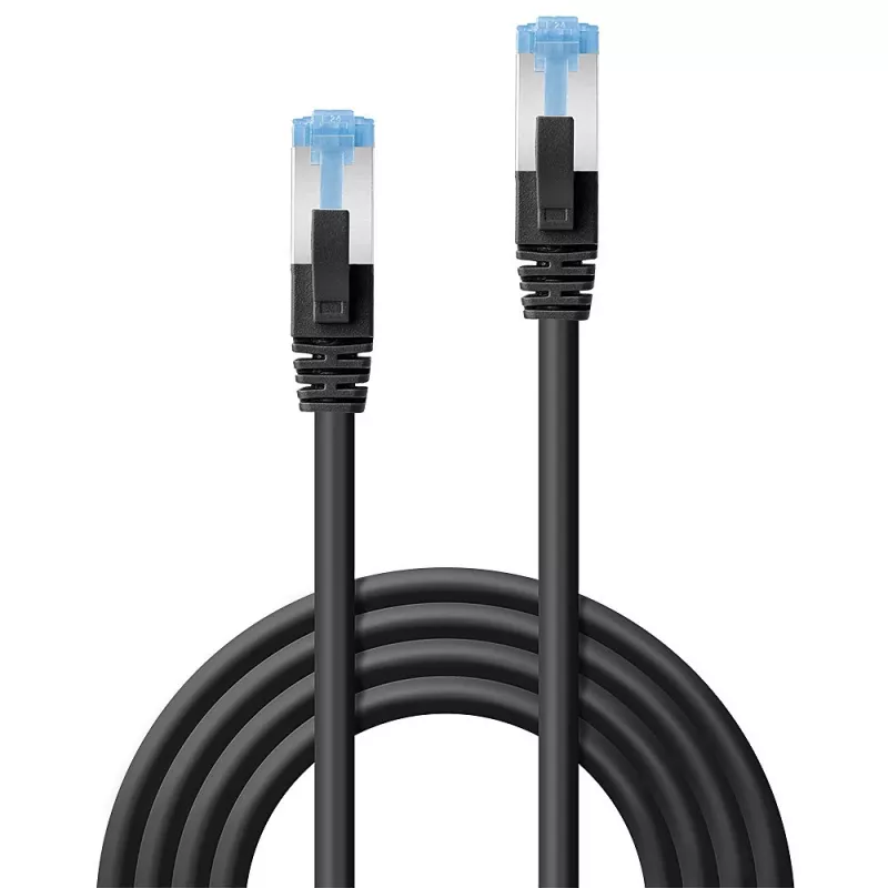 Lindy 47417 tīkla kabelis Melns 7,5 m Cat6a S/FTP (S-STP)