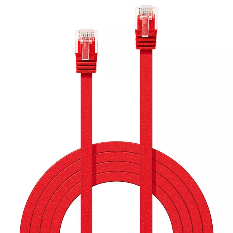 Lindy 47512 tīkla kabelis sarkans 2 m Cat6 U/UTP