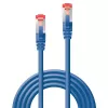 Tīkla kabelis Lindy RJ-45/RJ-45 Cat6 0,3m Zils S/FTP (S-STP)