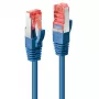 Tīkla kabelis Lindy RJ45/RJ45 CAT6 10m S/FTP Zils