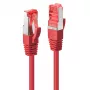 Tīkla kabelis Lindy RJ45/RJ45 CAT6 1,5m Sarkans S/FTP (S-STP)