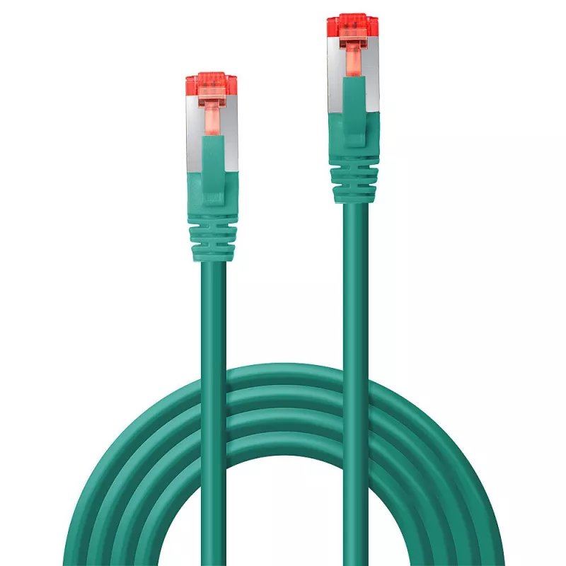 Lindy 47754 tīkla kabelis zaļš 15 m Cat6 S/FTP (S-STP)