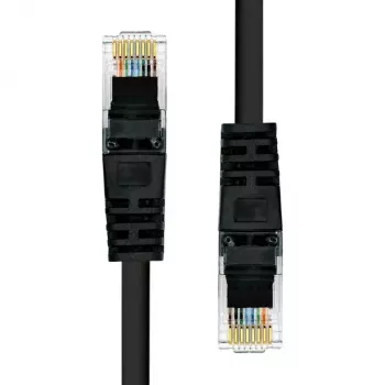 Tīkla kabelis ProXtend CAT5e U/UTP CCA PVC Melns 7M RJ-45 Vīrietis/Vīrietis
