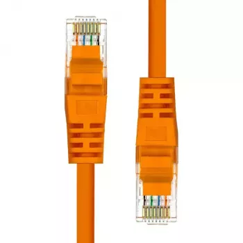 ProXtend CAT5e U/UTP CCA PVC Oranžs 3M RJ-45 Vīrietis/Vīrietis tīkla kabelis