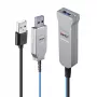 Lindy 30m optiskās šķiedras USB 3.0 kabelis
