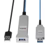 Lindy 30m optiskās šķiedras USB 3.0 kabelis