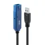 Lindy 20m USB 3.0 aktīvais pagarinātājs Pro USB A uz USB A 5 Gbit/s