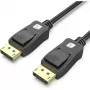Techly ICOC-DSP-A21-010 DisplayPort kabelis 1 m Melns