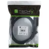 Techly ICOC-DSP-A21-010 DisplayPort kabelis 1 m Melns
