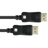 Techly ICOC-DSP-A21-010 DisplayPort kabelis 1 m Melns