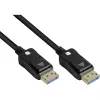 Techly ICOC-DSP-A21-010 DisplayPort kabelis 1 m Melns