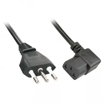 Lindy 30346 strāvas vads melns 2 m C13 savienotājs