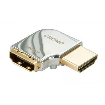 Lindy CROMO HDMI vīrietis uz HDMI sieviete 90 grādu taisnleņķa adapteris - pa labi