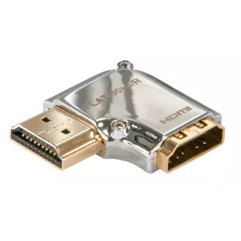 Lindy CROMO HDMI vīrietis uz HDMI sieviete 90 grādu taisnleņķa adapteris - pa labi
