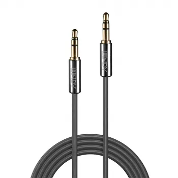 Lindy 1m 3,5mm audio kabelis, Cromo Line