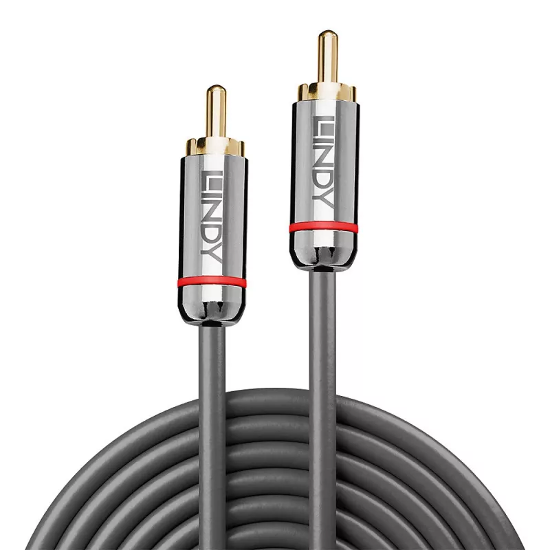 Lindy 1 m digitālais phono audio kabelis, Cromo līnija