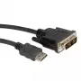 DVI kabelis ROLINE DVI (18+1) M - HDMI M 2 m
