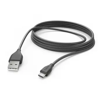 Hama 00201588 USB kabelis USB 2.0 3 m USB A Micro-USB B Melns