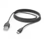 Hama 00201588 USB kabelis USB 2.0 3 m USB A Micro-USB B Melns