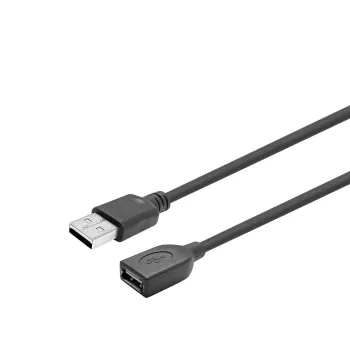 Vivolink PROUSBAAF20 USB pagarinātājkabelis 20 m USB 2.0 A vīriešu/sieviešu melns