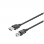 Vivolink PROUSBAB15 USB kabelis USB 2.0 15 m USB A USB B Melns