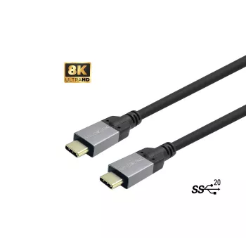Vivolink PROUSBCMM0.5 USB-C kabelis, USB 3.2 Gen 2, 0.5 m, melns