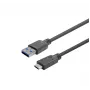 Vivolink PROUSBCAMM15 USB kabelis USB 3.2 Gen 1 15 m USB-C uz USB-A melns