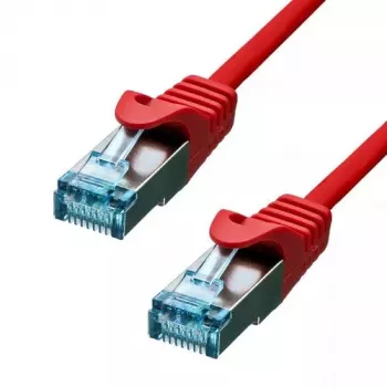 ProXtend CAT6A S/FTP CU LSZH Ethernet kabelis 1,5 m sarkans
