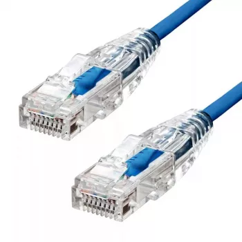 ProXtend Ultra Slim CAT6A RJ-45 tīkla kabelis 5m zils
