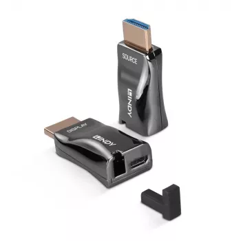 AV raidītājs un uztvērējs Lindy 300m Šķiedras optikas HDMI 4K60