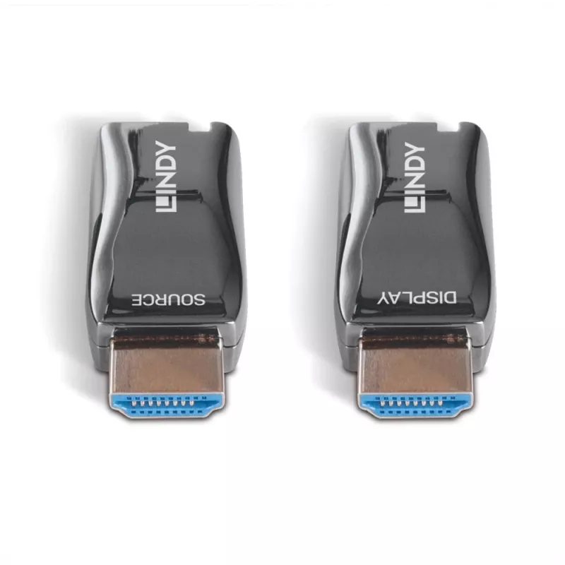 AV raidītājs un uztvērējs Lindy 300m Šķiedras optikas HDMI 4K60