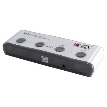 USB uz 4 Portu Seriālo Pārveidotājs Lindy 42858