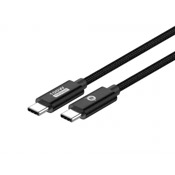 Conceptronic ETTA02B12 USB 3.2 Gen 2 C-C PD 3.0 100W kabelis 1,2m, 20V 5A, 10Gbps, E-Mark