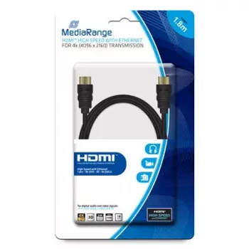 HDMI kabelis MediaRange MRCS156 1,8m