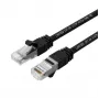 Lanview LV-UTP6A01B tīkla kabelis, melns, 1 m, S/FTP (S-STP), Cat6A