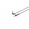 Tīkla kabelis Lanview LV-6AFTP-FLEX-ANG-0025B RJ45 Cat6A 25m Melns