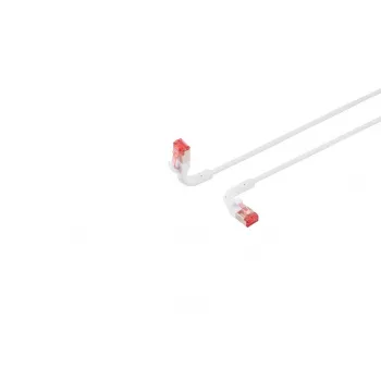 Tīkla kabelis Lanview LV-6AFTP-FLEX-ANG-0025W RJ45 Cat6a 25m Balts