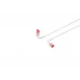 Tīkla kabelis Lanview LV-6AFTP-FLEX-ANG-075W RJ45 Cat6A 0,75m Balts