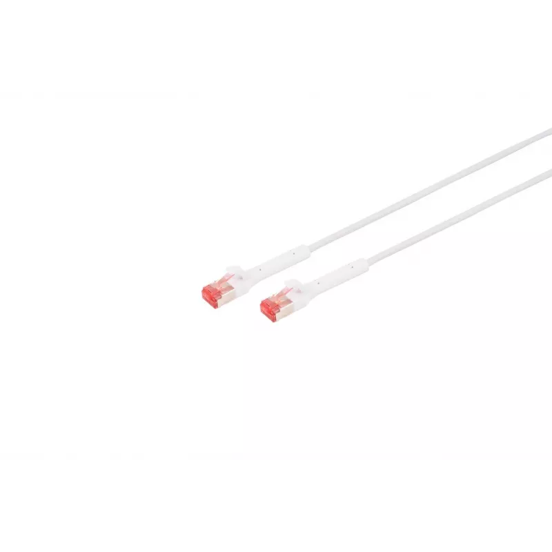 Tīkla kabelis Lanview LV-6AFTP-FLEX-ANG-075W RJ45 Cat6A 0,75m Balts
