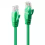 Tīkla kabelis Lindy 0,5 m RJ-45 Cat6 U/UTP Zaļš