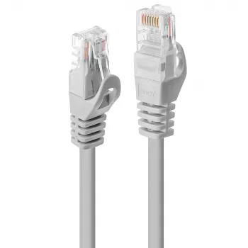 Lindy 48160 tīkla kabelis, pelēks, 0.3 m, Cat6 U/UTP