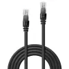 Tīkla kabelis Lindy 10m Cat.6 RJ-45 U/UTP Melns