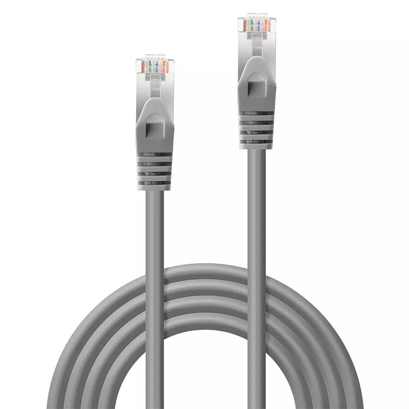 Lindy 47243 tīkla kabelis, pelēks, 1.5 m, Cat6 U/FTP (FTP)