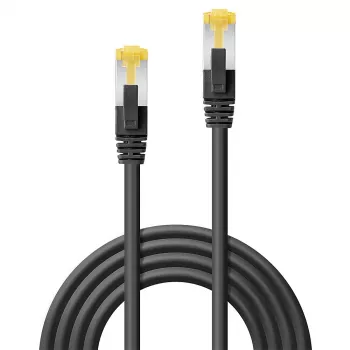 Tīkla kabelis Lindy 47309 Cat7 S/FTP, RJ-45 – RJ-45, 2 m, Melns